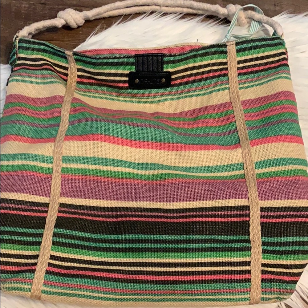 Burlap Tote
